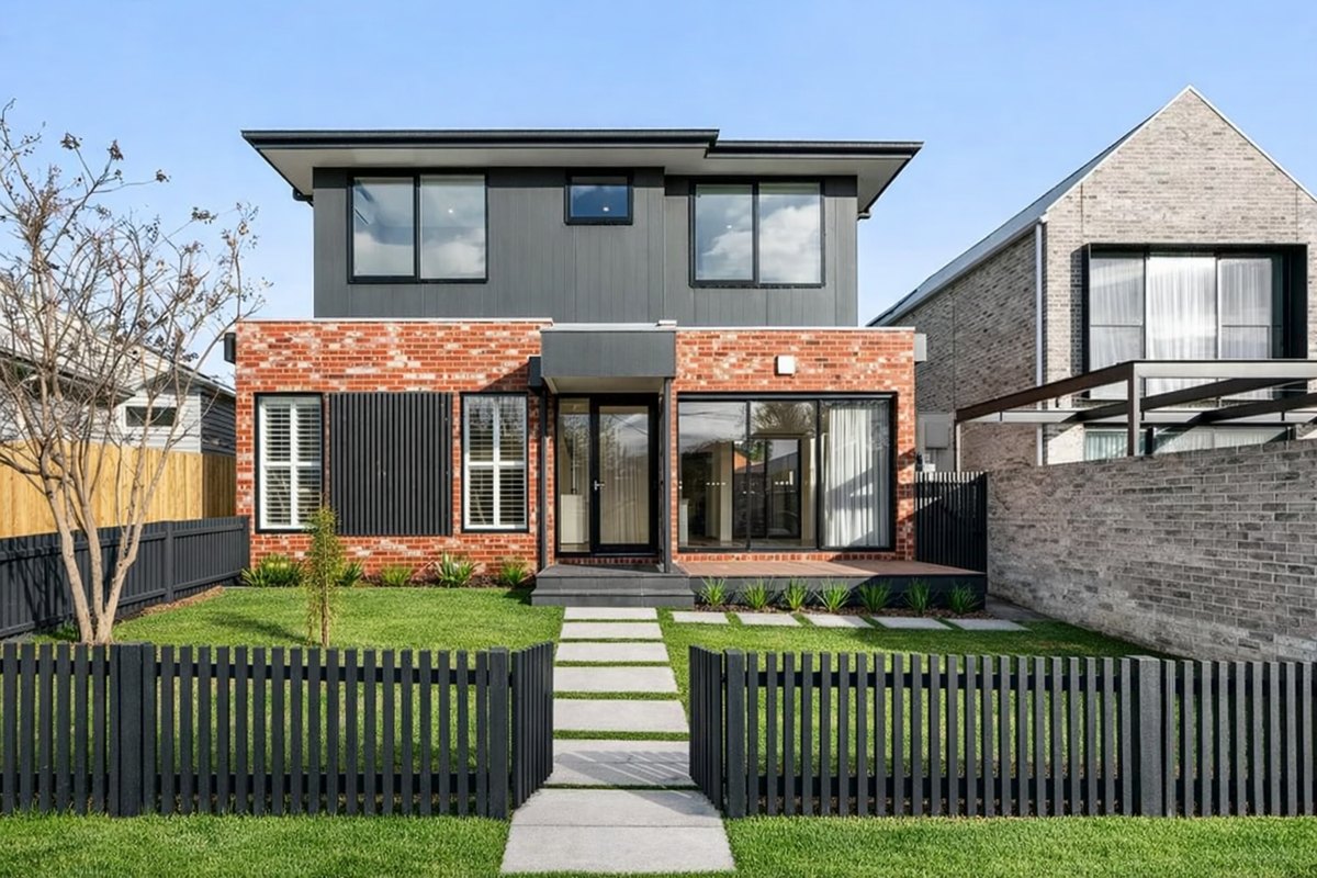 Domestic paving and front entry, Melbourne